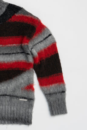 【24AUTUMN PRE ORDER】Mohair Border Knit