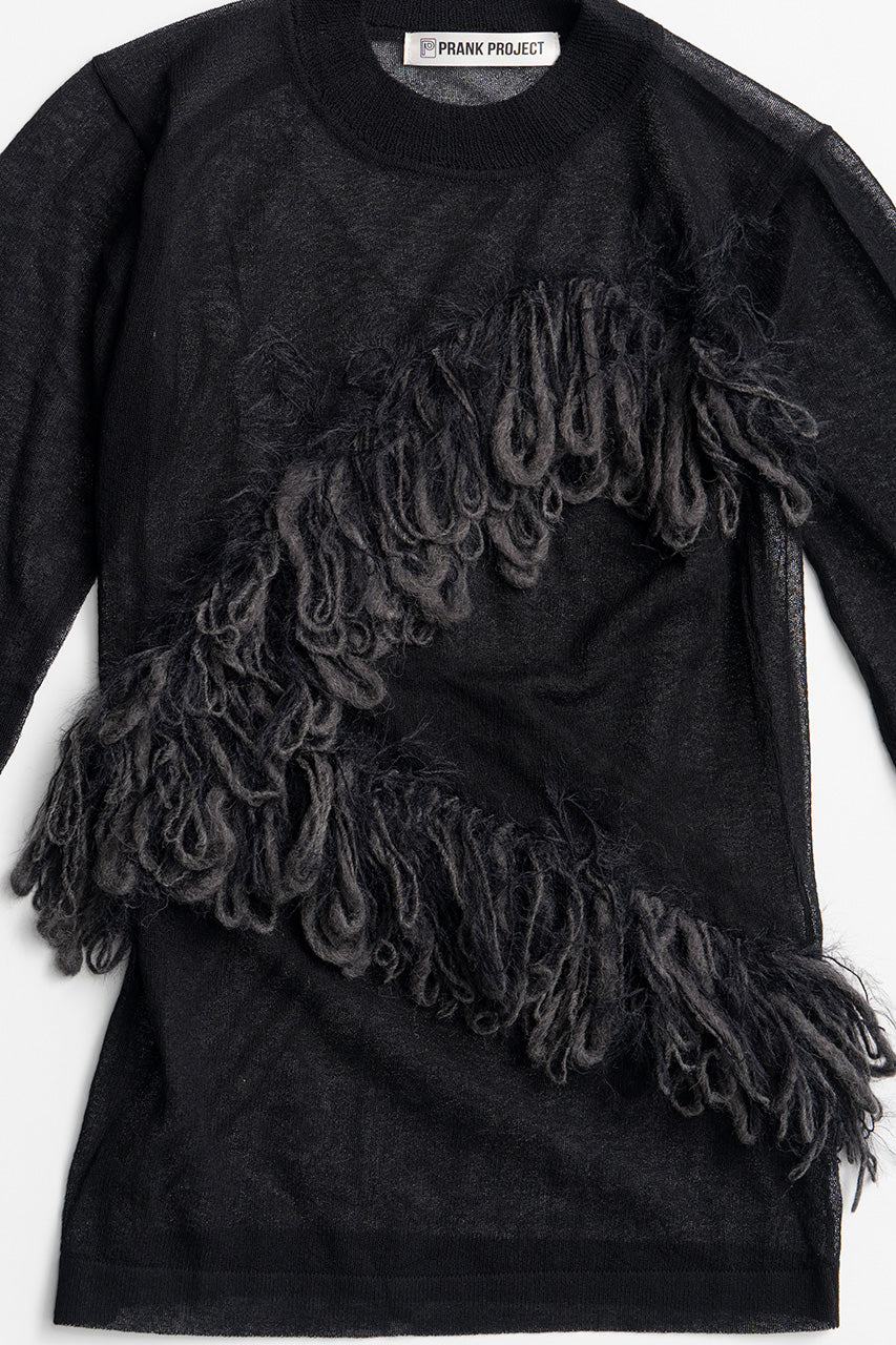 Fluffy Sheer Knit - 2026AUTUMN