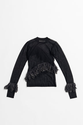Fluffy Sheer Knit - 2026AUTUMN