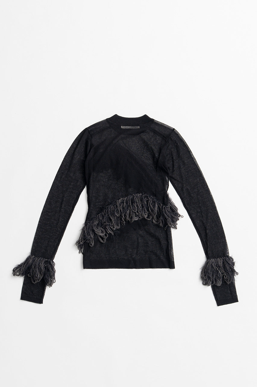 Fluffy Sheer Knit - 2026AUTUMN