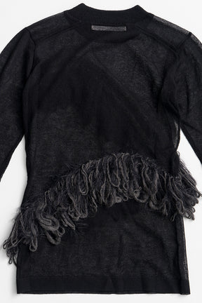 Fluffy Sheer Knit - 2026AUTUMN