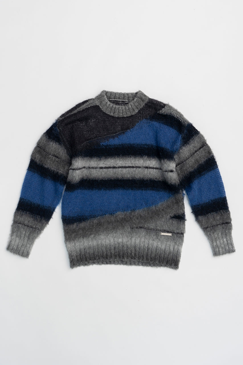 【24AUTUMN PRE ORDER】Mohair Border Knit