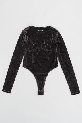 [24Autumn PRE ORDER] VELOUR BODYSUIT