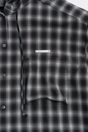 Hoodie Check Shirt