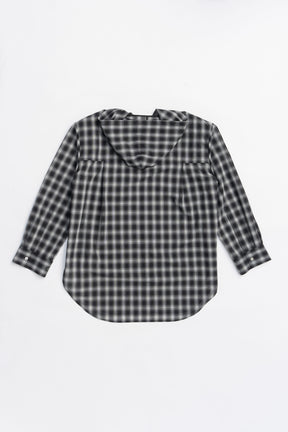 Hoodie Check Shirt