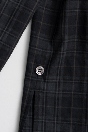Check Shoulder Padded Shirt - 2026AUTUMN
