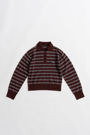 Border Knit Polo - 2026AUTUMN