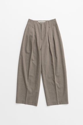 Silk Nep Cocoon Pants - 2026AUTUMN