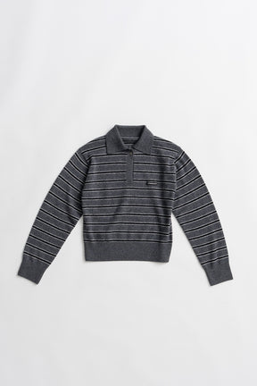 Border Knit Polo - 2026AUTUMN