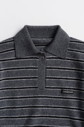 Border Knit Polo - 2026AUTUMN