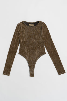 [24Autumn PRE ORDER] VELOUR BODYSUIT