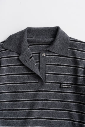 Border Knit Polo - 2026AUTUMN
