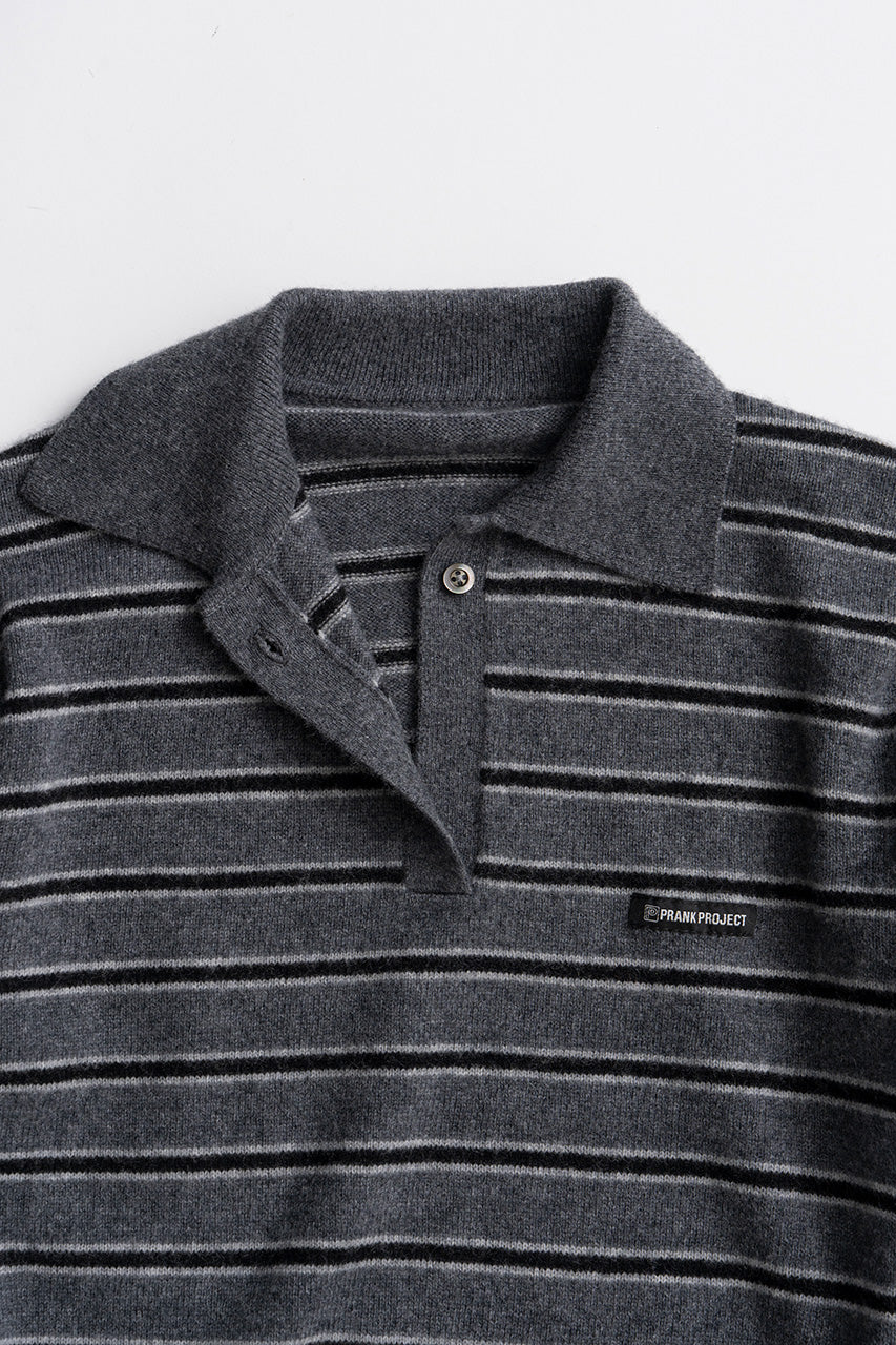 Border Knit Polo - 2026AUTUMN