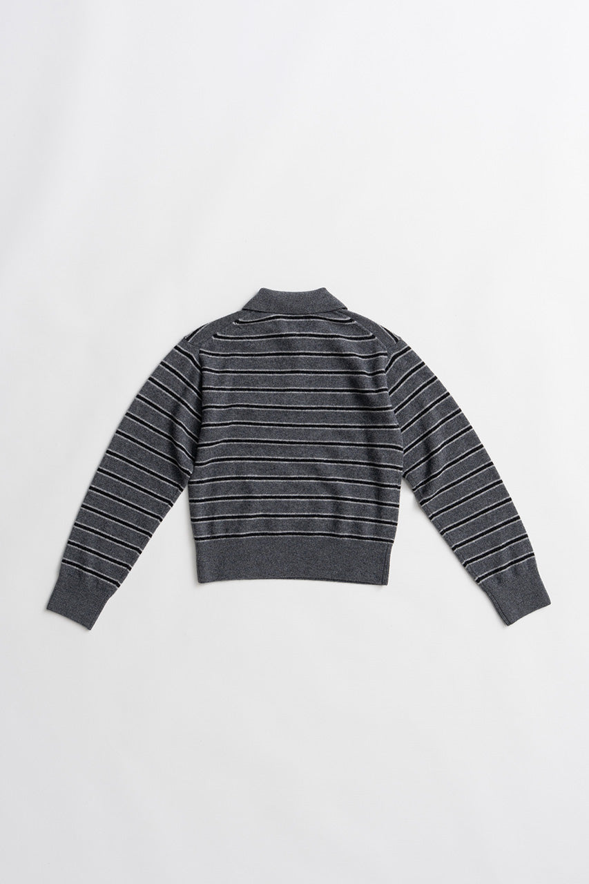 Border Knit Polo - 2026AUTUMN