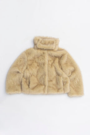 Faux Fur Short Coat - 2025 WINTER