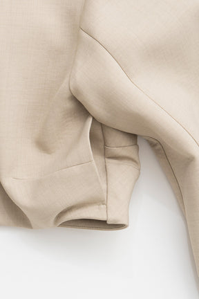 Detachable No-Collar Bonding Blouson - 2026AUTUMN