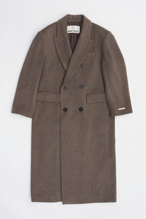 [24ATUMN PRE ORDER] Melange Wool Long Double Coat