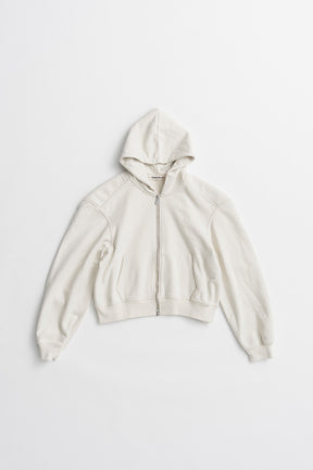 Power Shoulder Zip Hoodie - 2026AUTUMN