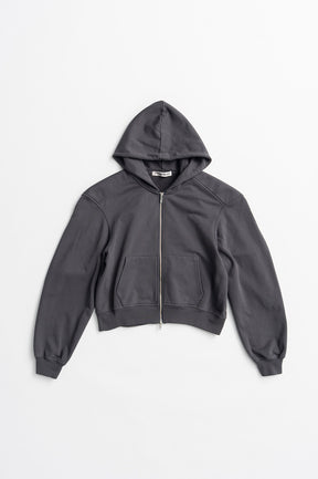 Power Shoulder Zip Hoodie - 2026AUTUMN