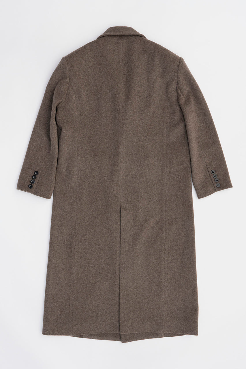 【24WINTER PRE ORDER】Melange Wool Long Double Coat