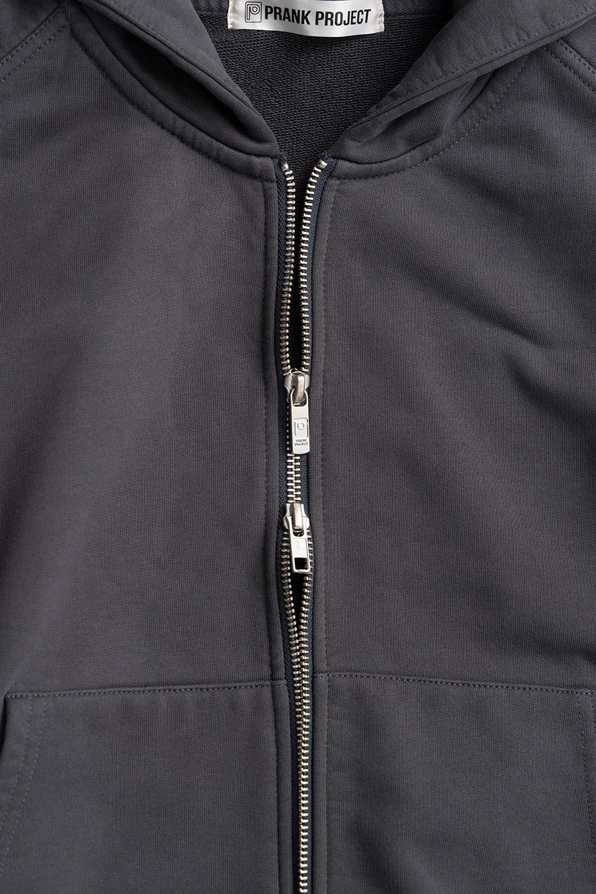 Power Shoulder Zip Hoodie - 2026AUTUMN