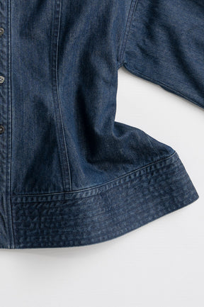 Waist Change Denim Shirt - 2026AUTUMN