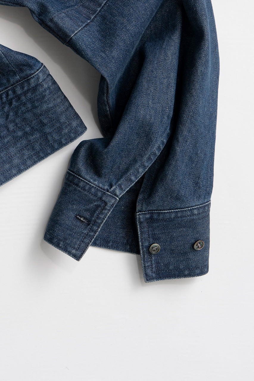 Waist Change Denim Shirt - 2026AUTUMN