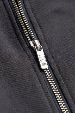 Power Shoulder Zip Hoodie - 2026AUTUMN
