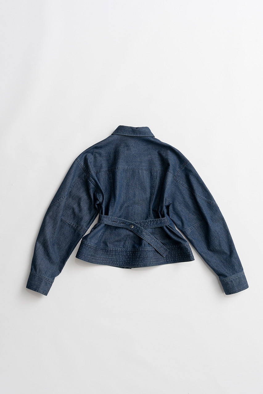 Waist Change Denim Shirt - 2026AUTUMN