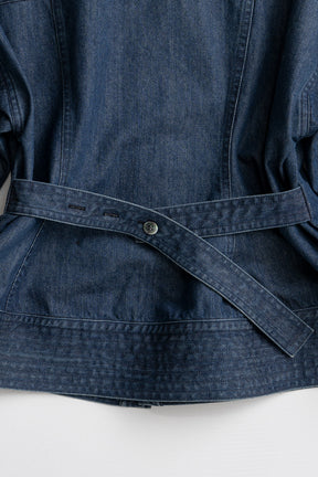 Waist Change Denim Shirt - 2026AUTUMN