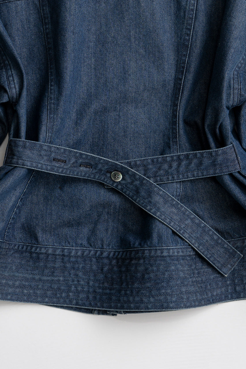 Waist Change Denim Shirt - 2026AUTUMN
