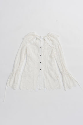 Scallop Lace Blouse