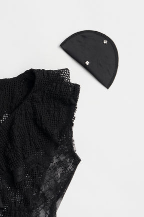 Lace Frill Bodysuit - 2025 SUMMER