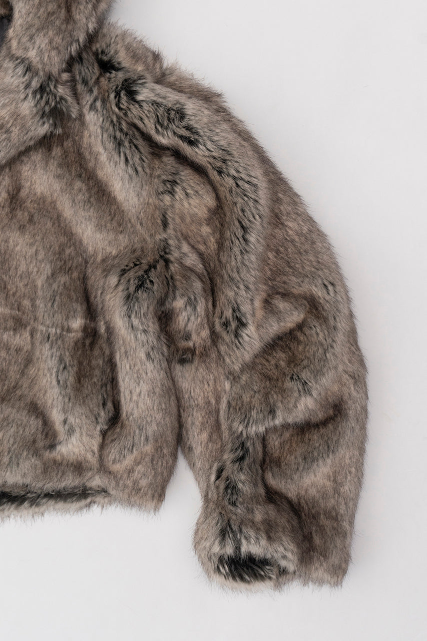 Faux Fur Short Jacket