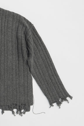 [24Autumn PRE ORDER] PLUNGE NECK KNIT