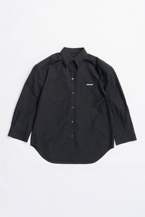 Double Collar Power Shirt Over Shirt
