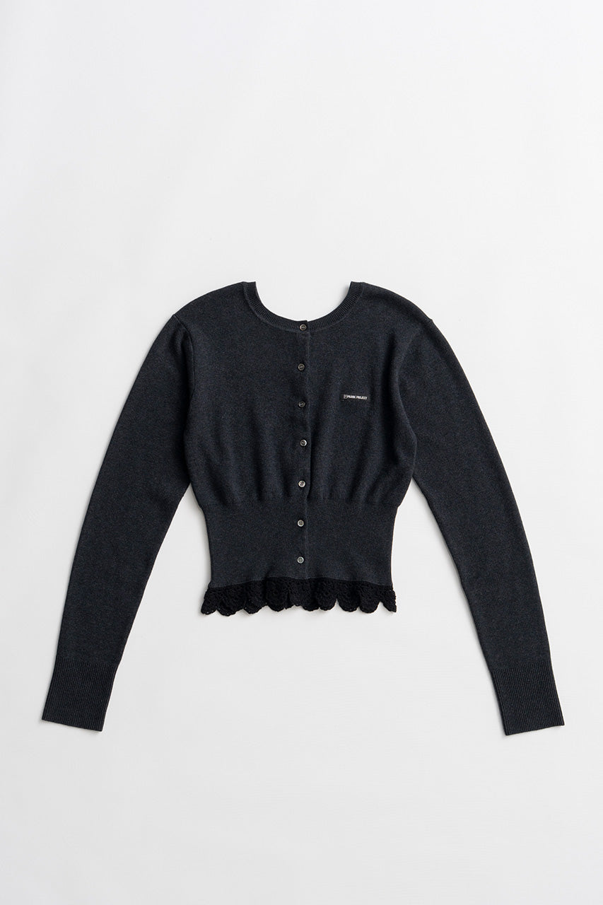 Crochet Lace Knit Cardigan - 2026AUTUMN
