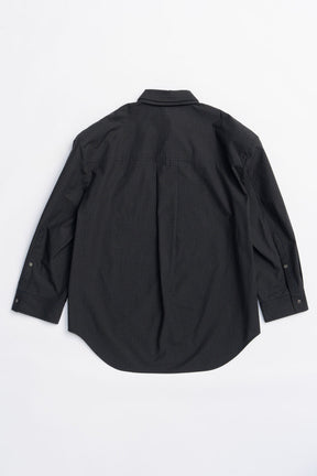 Double Collar Power Shirt Over Shirt