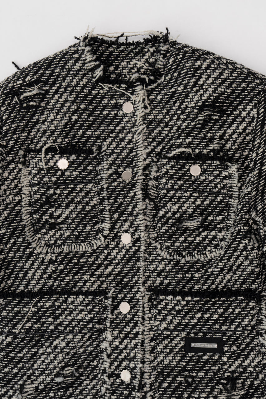 [Weboff Part number] Tweed Damaged over Jacket