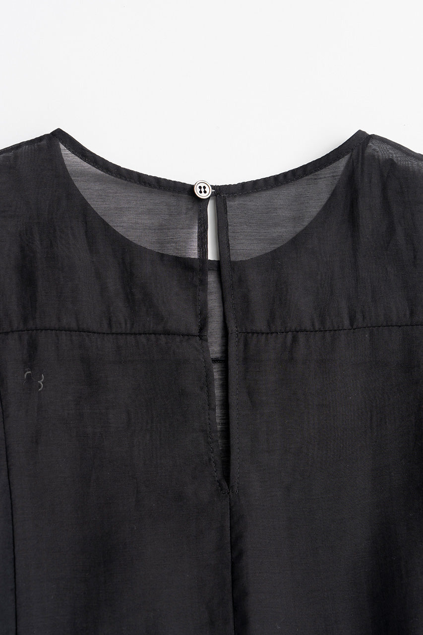 Sheer Tiered Dress - 2026AUTUMN