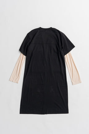 Back Long Layered Jersey Top - 2026AUTUMN
