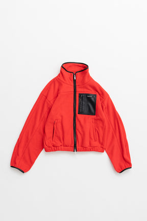 Cropped Fleece Jacket - 2026AUTUMN