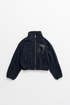 Cropped Fleece Jacket - 2026AUTUMN