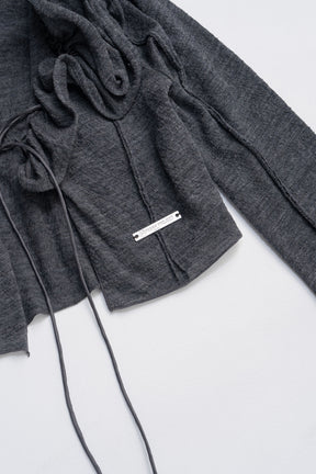 Frill Wave Cardigan