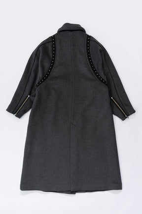 [Weboff Part number] Over Wool Cape COAT