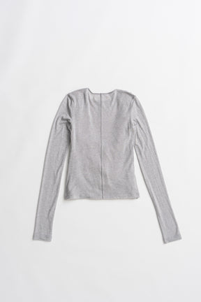 Cashmere Silk Blend Drape Top - 2026AUTUMN