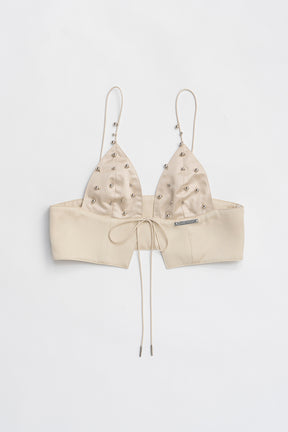 Metal Part Bra - 2025 SUMMER