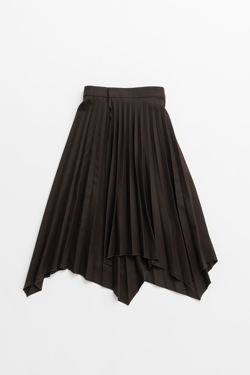 Random Pleated Wrap Skirt - 2026AUTUMN