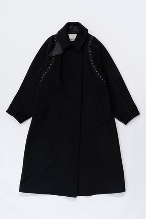 [Weboff Part number] Over Wool Cape COAT