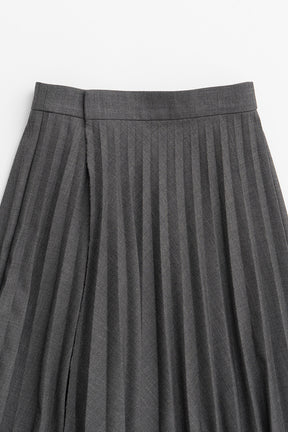 Random Pleated Wrap Skirt - 2026AUTUMN
